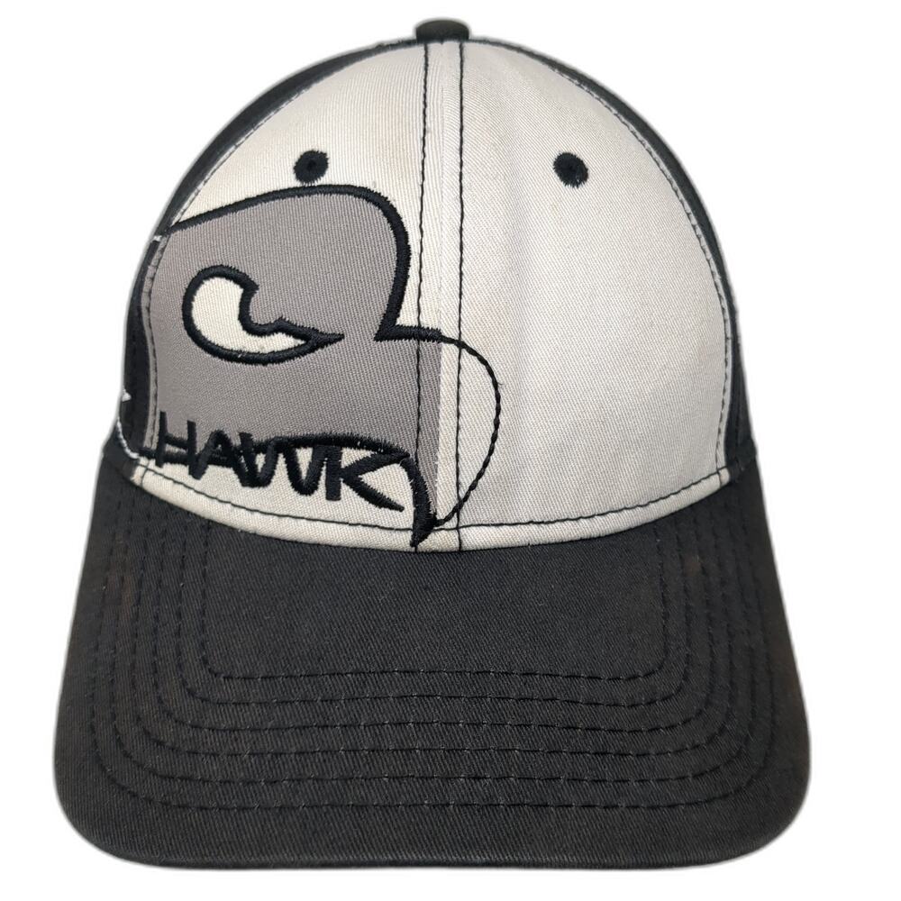 Tony Hawk Snapback Cap Black One Size Adjustable Embroidered Vented Holes